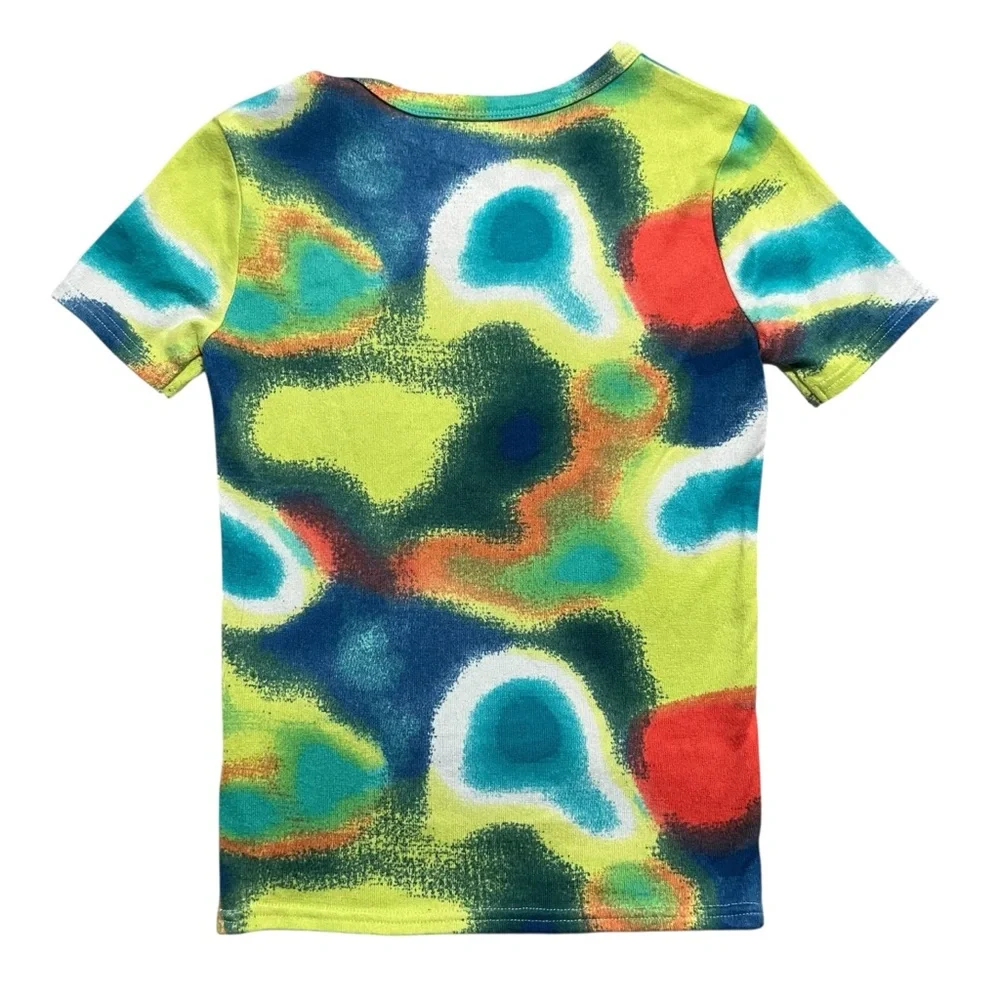 Cat & Jack 8Y Colorful Splatter Print Pajamas Set